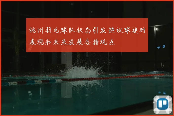 杭州羽毛球队状态引发热议球迷对表现和未来发展各持观点