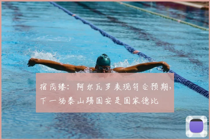 宿茂臻：阿尔瓦罗表现符合预期，下一场泰山踢国安是国家德比