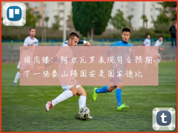 宿茂臻：阿尔瓦罗表现符合预期，下一场泰山踢国安是国家德比