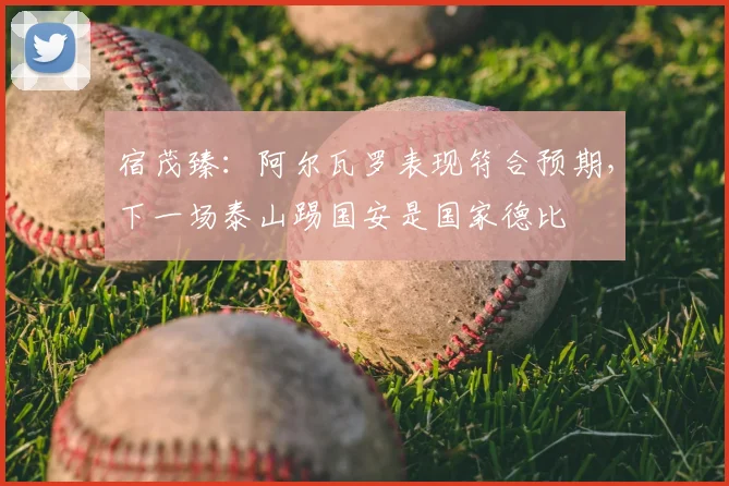 宿茂臻：阿尔瓦罗表现符合预期，下一场泰山踢国安是国家德比